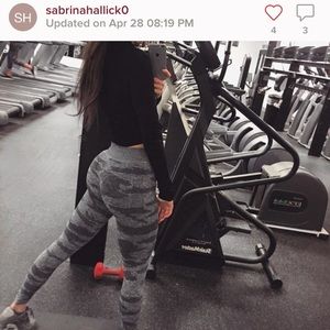 Camo seamless leggings